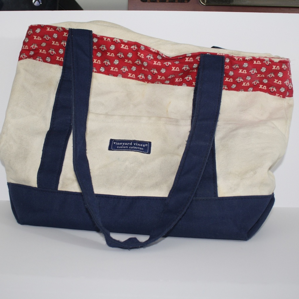 Vineyard Vines Chi Omega Tote Bag
